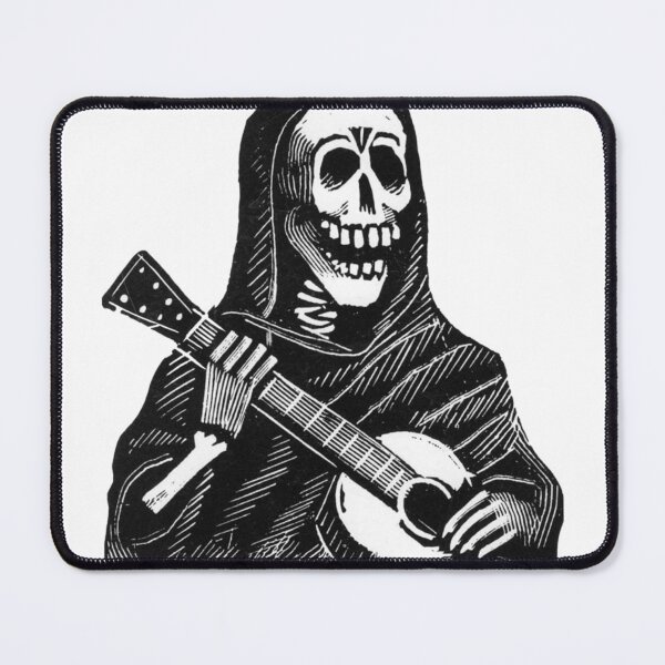 Item preview, Guitarist skeleton. “Balladeer” by Jose Guadalupe designed and sold by LanceArtFash.