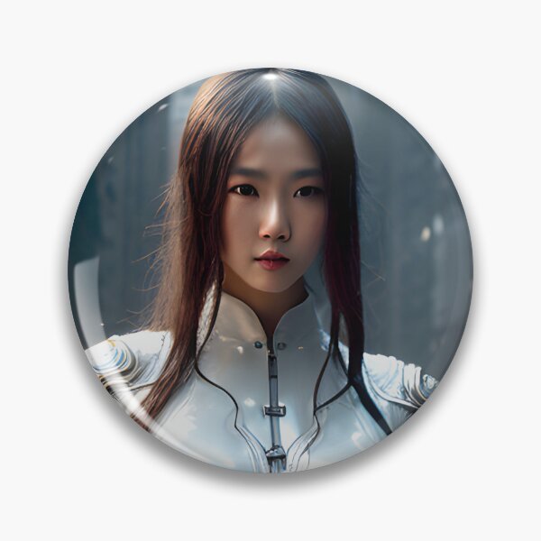 Item preview, Lovely Asian Cyberpunk Portrait - Cool Art designed and sold by joejiing.