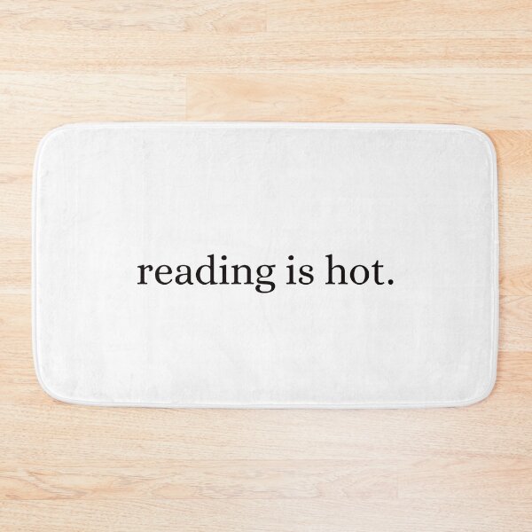Item preview, Reading is hot designed and sold by Stuffspot.