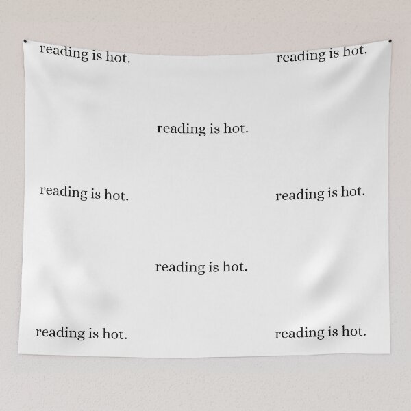 Item preview, Reading is hot designed and sold by Stuffspot.