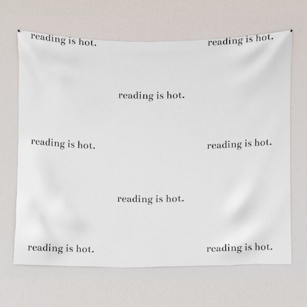 Item preview, Reading is hot designed and sold by Stuffspot.