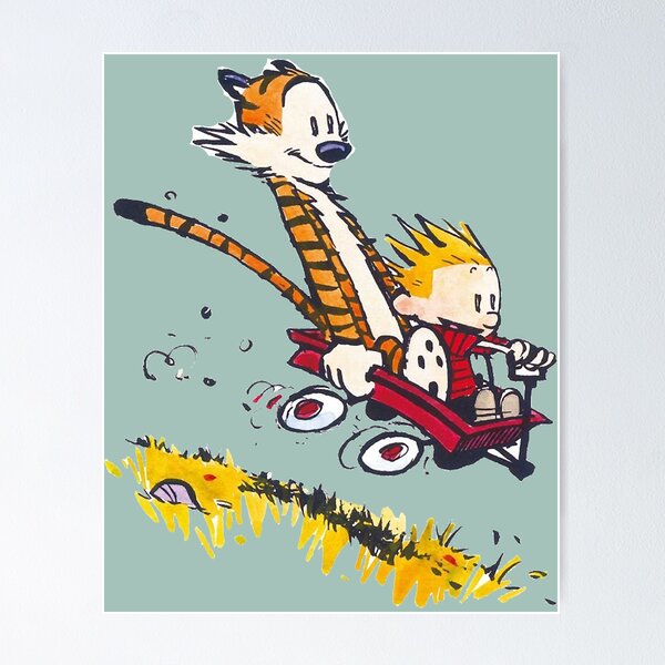 Item preview, Calvin y los hobbes designed and sold by IveryMisson.