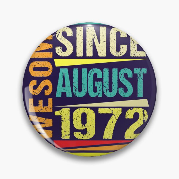 Item preview, 50 Years Old 	 Legend Since August 1972 50th Birthday 	 	 designed and sold by adzwtghfz7.