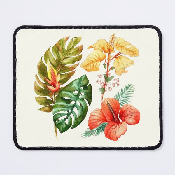 Item preview, Tropical Plants Flowers and Leaves s3 designed and sold by iCherryRed.