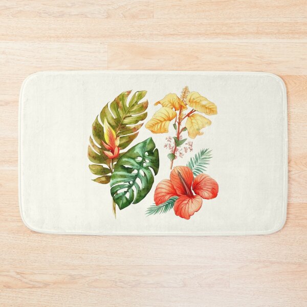 Item preview, Tropical Plants Flowers and Leaves s3 designed and sold by iCherryRed.