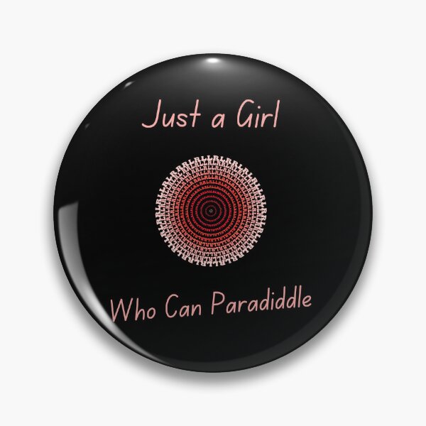 Item preview, Just a girl who can Paradiddle designed and sold by snarkoriginals.