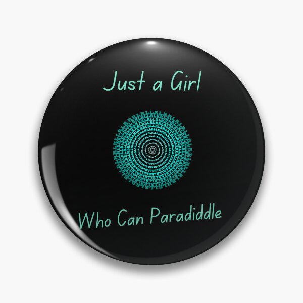 Item preview, Just a girl who can Paradiddle designed and sold by snarkoriginals.