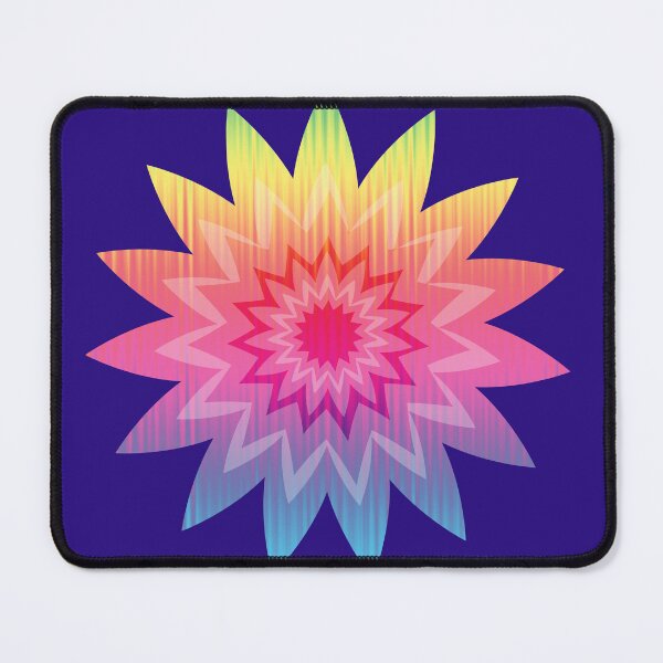 Item preview, Rainbow Striped Flower designed and sold by Karen Simon.