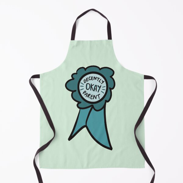 Item preview, Decently okay parent ribbon, blue designed and sold by amydrewthis.