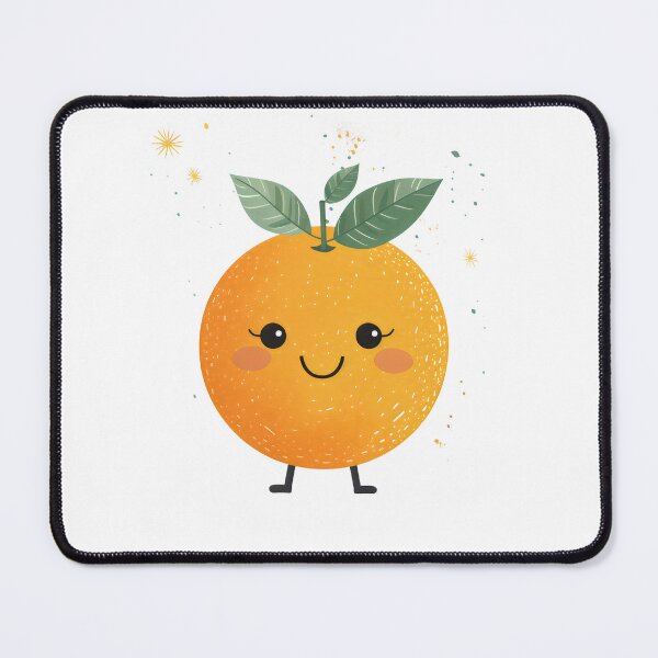 Item preview, Cute Orange Fruit Baby Happy Love Fruitarian Citrus Fun Face designed and sold by farhanhafeez.