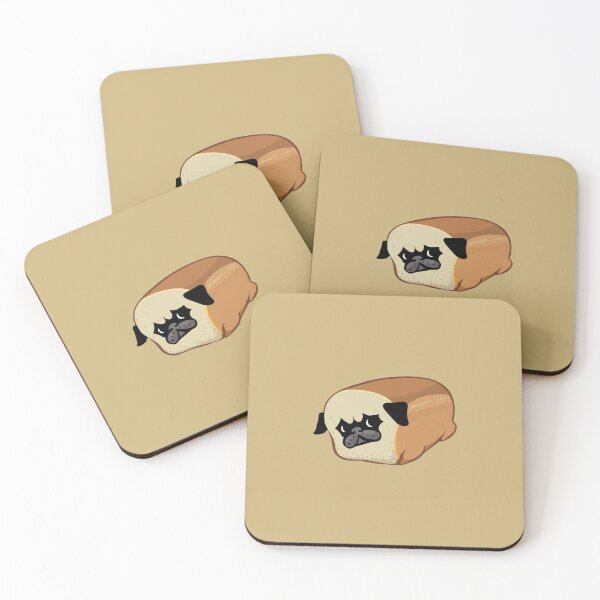 Item preview, Time for a loaf check Pug designed and sold by Huebucket.