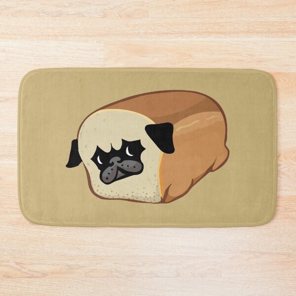 Item preview, Time for a loaf check Pug designed and sold by Huebucket.