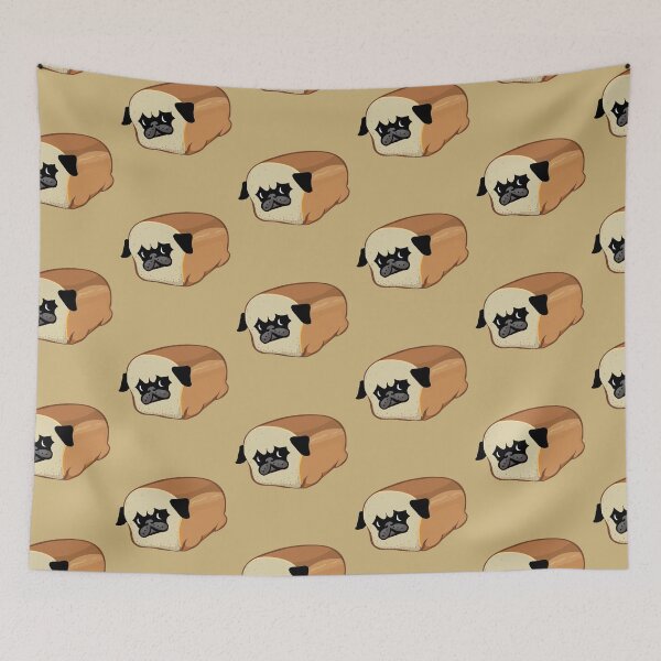 Item preview, Time for a loaf check Pug designed and sold by Huebucket.