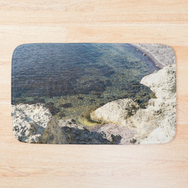 Item preview, Rough White Limestone Cliffs and Clean Blue Ocean designed and sold by Georgia Mizuleva.