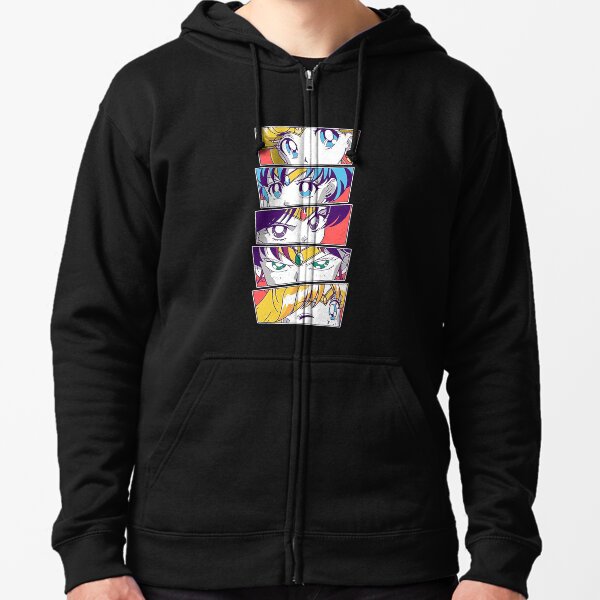 Endless Nights of Falling Stars Zipped Hoodie