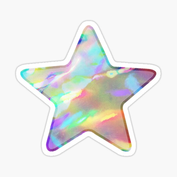 Holographic Shooting Star Sticker – TANTRUM