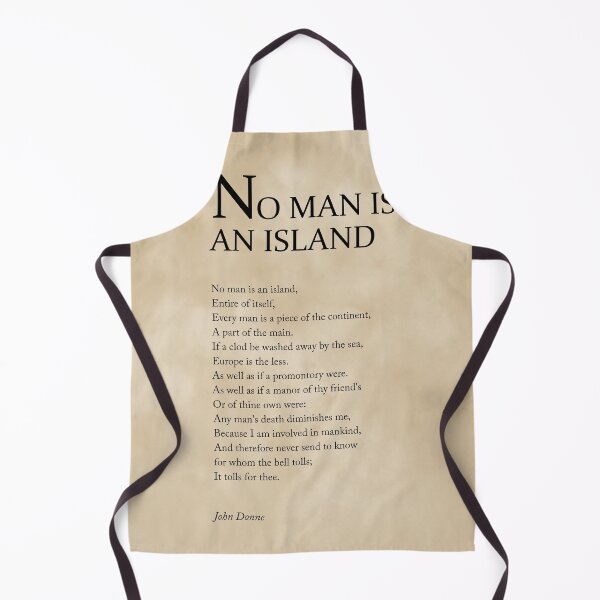 Item preview, No Man Is An Island - John Donne Poem - Literature - Typography Print 3 designed and sold by Studio Grafiikka.