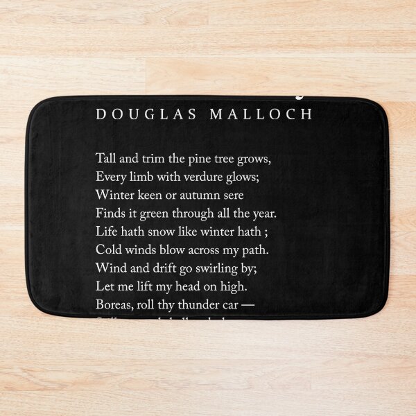 Item preview, Constancy - Douglas Malloch Poem - Literature - Typewriter Print 1 - Black designed and sold by Studio Grafiikka.