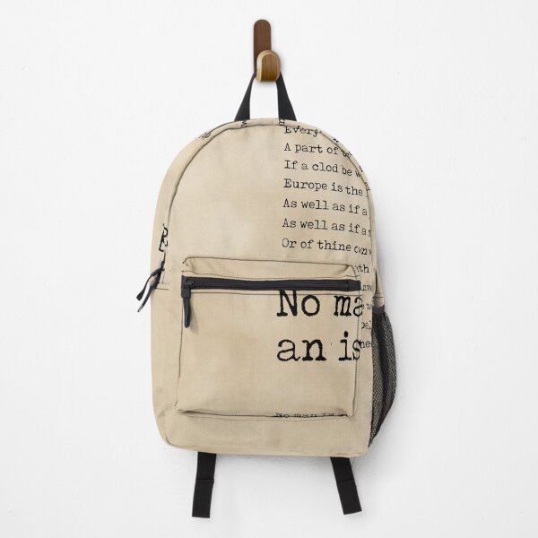 Item preview, No Man Is An Island - John Donne Poem - Literature - Typewriter Print 3 designed and sold by Studio Grafiikka.