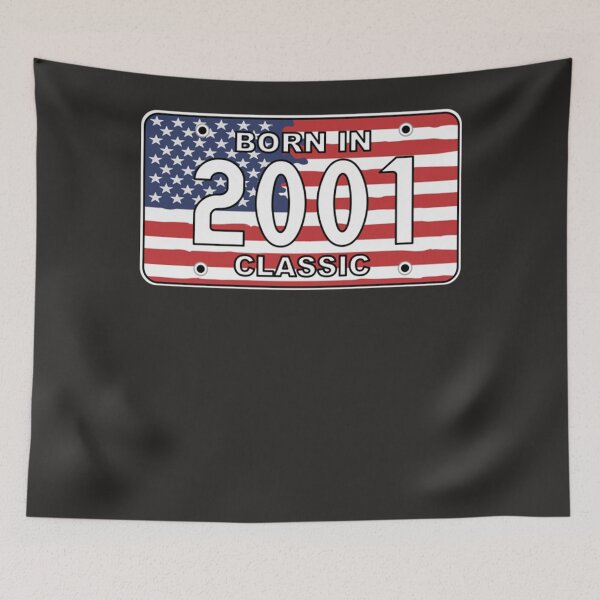Item preview, Born In 2001 Classic - Roadsign Birthday Shirt  designed and sold by MaryCMarshall.