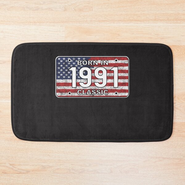 Item preview, Born In 1991 Classic Retro - Roadsign Birthday Shirt  designed and sold by MaryCMarshall.