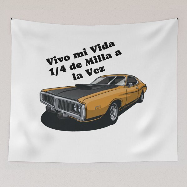 Item preview, Mi Vida un Cuarto de Milla a la Vez designed and sold by PotitaDesing.