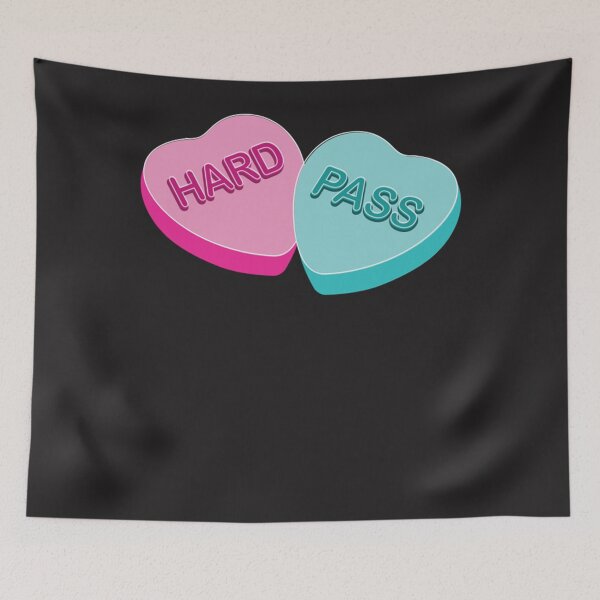 Item preview, Conversation Hearts Hard Pass  designed and sold by MaryCMarshall.