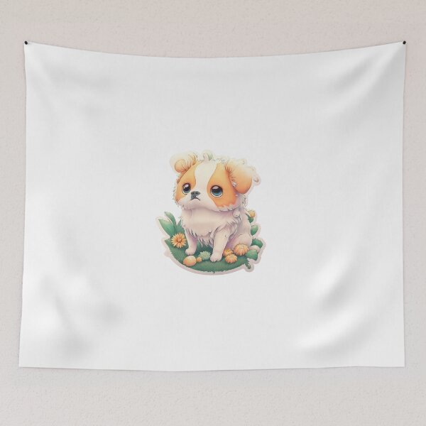Item preview, Charming Puppy Illustration designed and sold by mdhanim.