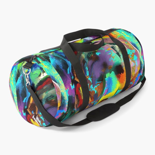Item preview, "Abstracted Grizzly Grace : Rainbow Wilderness" Misty Bear designed and sold by BlareBlare.
