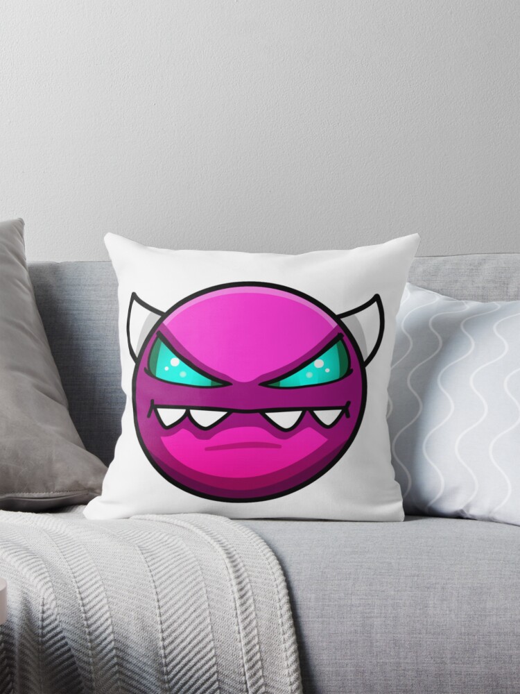 Geometry Dash Medium Demon Sticker For Sale By Corybaxter Redbubble 5964