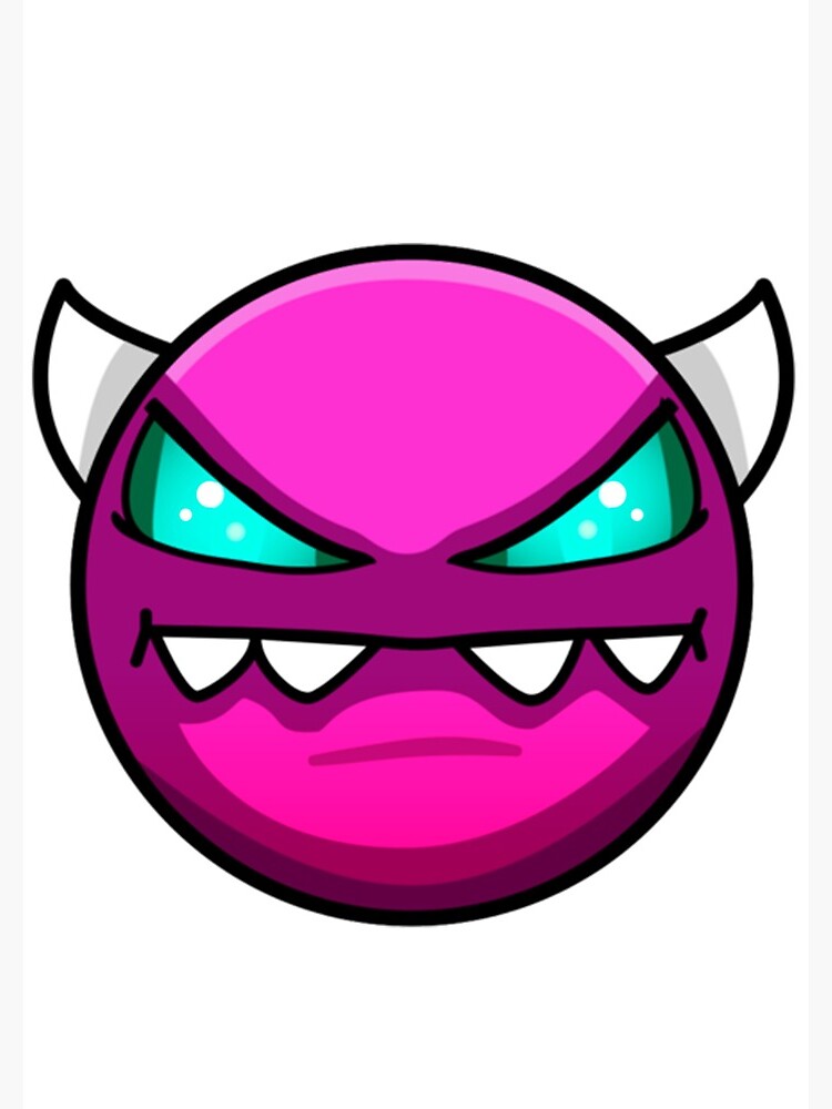 insane demon geometry dash no background