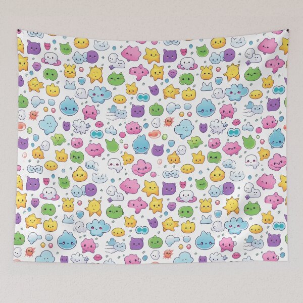 Item preview, Cheerful Cloudscape designed and sold by minjagoods.