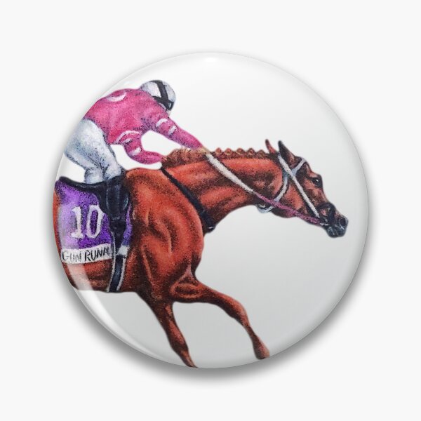 Item preview, Gun Runner racehorse designed and sold by Carmen Jimenez.