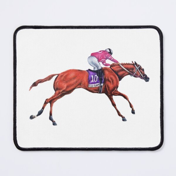 Item preview, Gun Runner racehorse designed and sold by Carmen Jimenez.