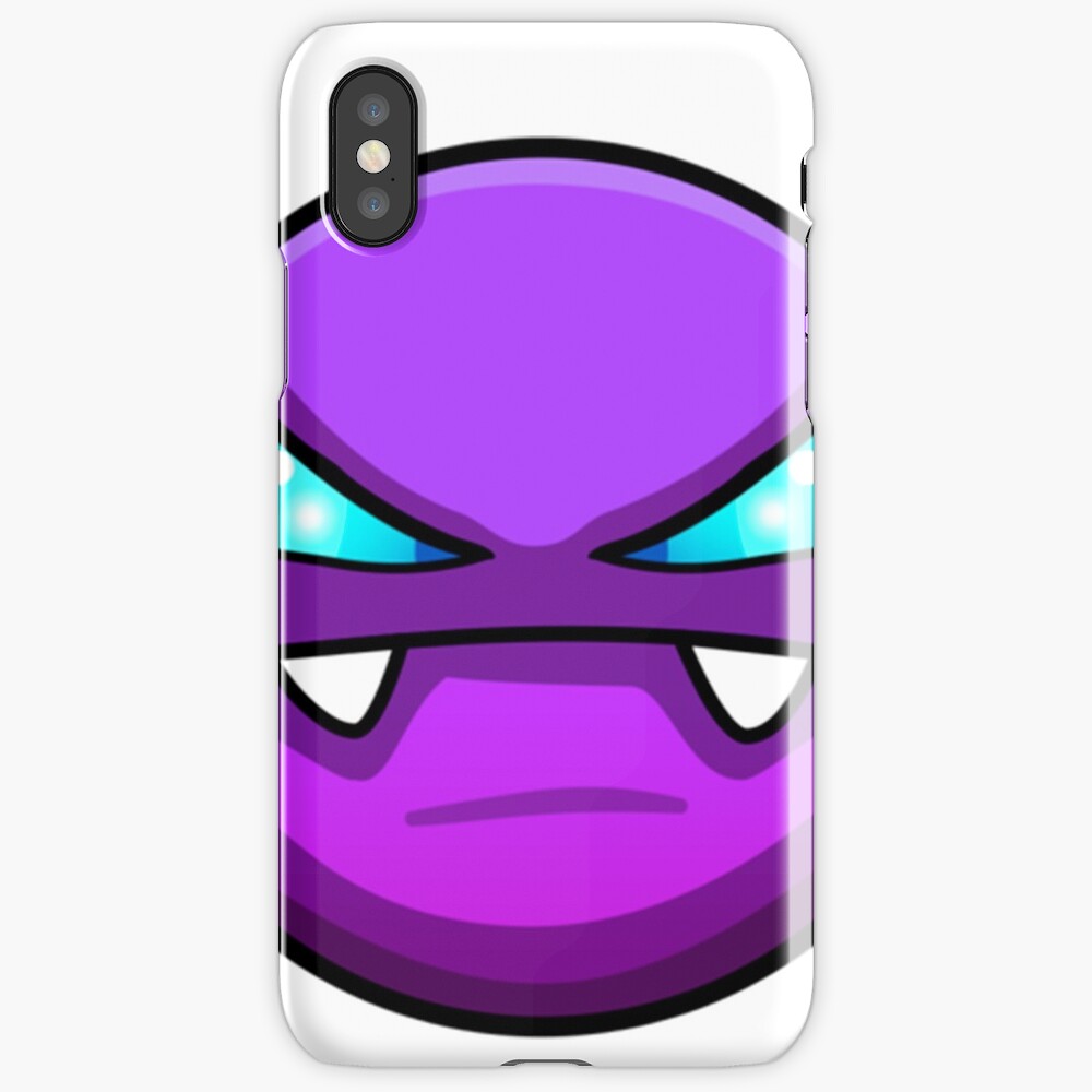 "Geometry dash Easy demon" iPhone Case & Cover by CoryBaxter Redbubble