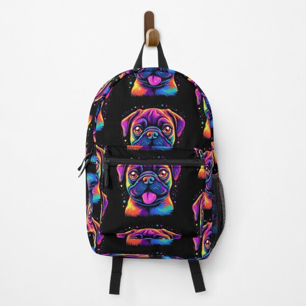 Item preview, Colorful Pug Puppy designed and sold by ARTficiallyAnon.