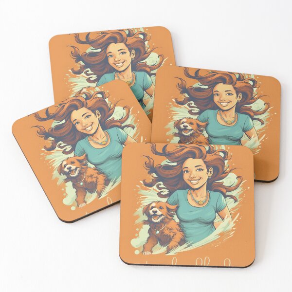 Item preview, Just a girl and her dog designed and sold by Juli M..