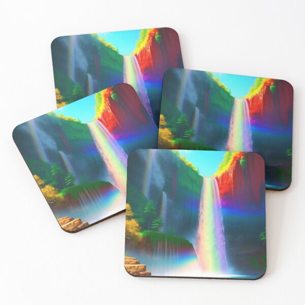 Item preview, Rainbow Waterfall designed and sold by TracyArtDesigns.