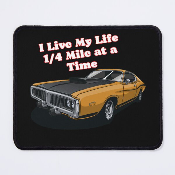 Item preview, I Live My Life 1/4 Mile at a Time designed and sold by PotitaDesing.
