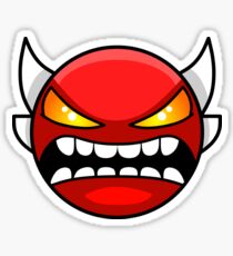 Geometry dash Insane demon Sticker