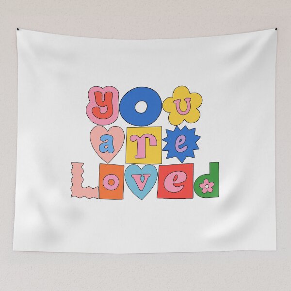 Item preview, You Are Loved l Colorful designed and sold by GabbyC03.