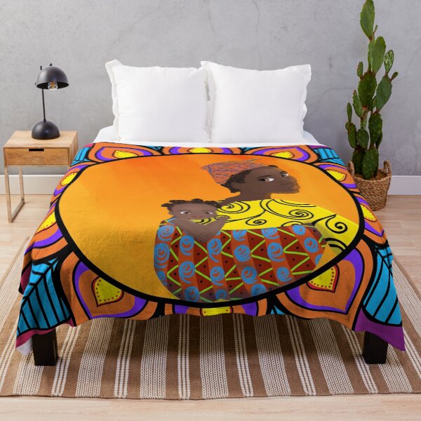 Item preview, African Mother Mandala designed and sold by Brushes with Nature.