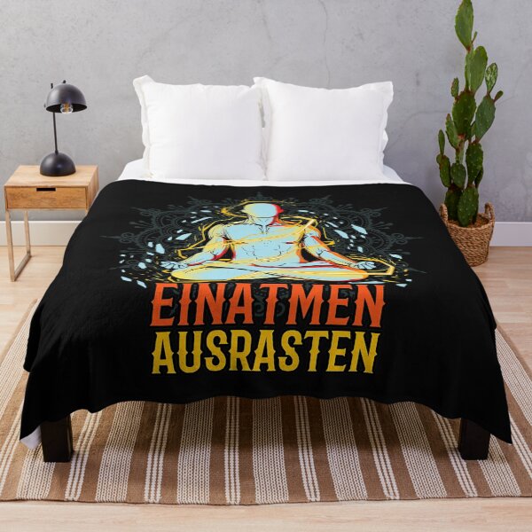 Artikelvorschau, Einatmen, entspannen, Yoga, Meditation, einatmen und ausatmen entworfen und verkauft von RobertsBennett.