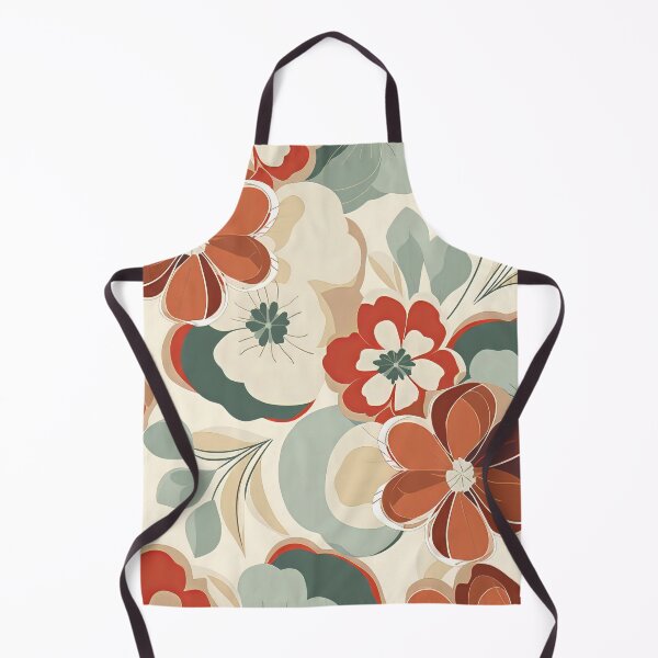 Item preview, Colorful design with flowers, in the style of terracotta. designed and sold by Kiyomi Mizushima.