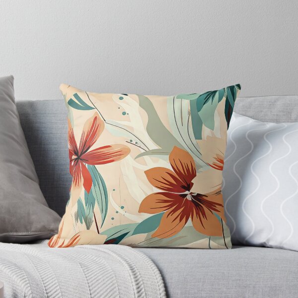Item preview, Colorful design with flowers, in the style of terracotta. designed and sold by Kiyomi  Mizushima.