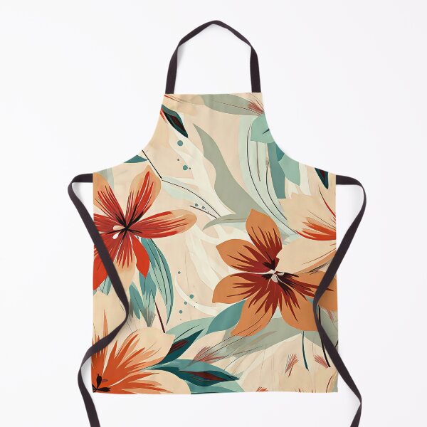 Item preview, Colorful design with flowers, in the style of terracotta. designed and sold by Kiyomi Mizushima.