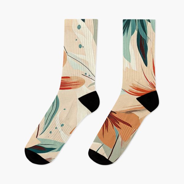 Item preview, Colorful design with flowers, in the style of terracotta. designed and sold by Kiyomi  Mizushima.