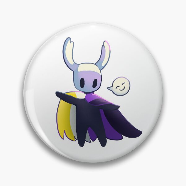 Item preview, Hollow Knight Nonbinary Pride designed and sold by lostkinnie.