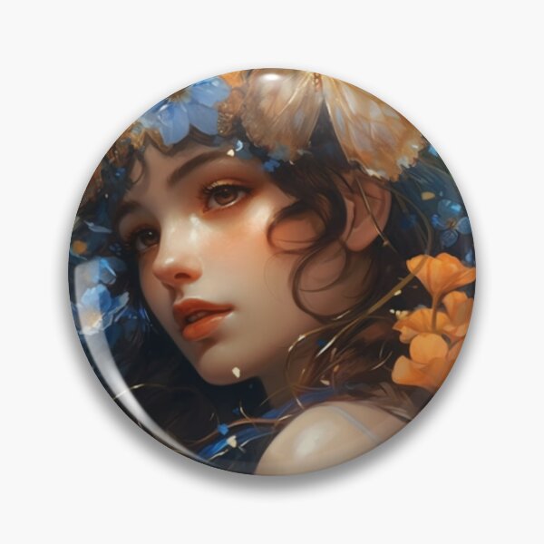Item preview, Lady Anagallis Arvensis - June 14 Birthday Bloom designed and sold by ZenEverAI.