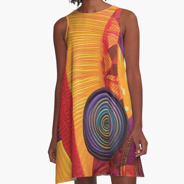 Asoebi nigeria A-Line Dress